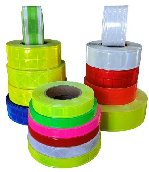 Rubans réfléchissants pour tissu