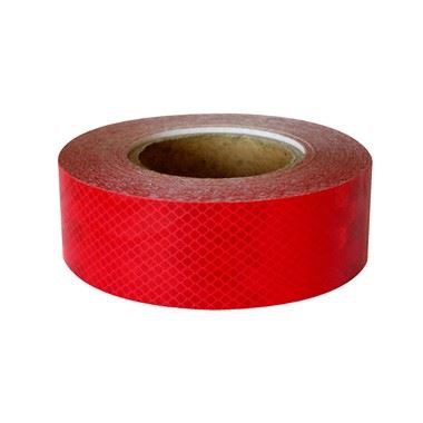 Usine d'autocollants réfléchissants rouges