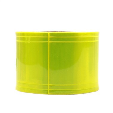 Bande réfléchissante jaune pour vêtements