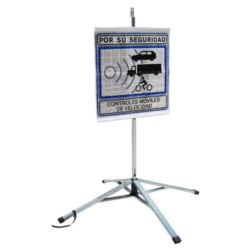 Control Policia Reflective Tripod Folding Warning Sign 13 Control Policia Reflective Tripod Folding Warning Sign 13