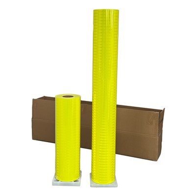 Feuille de micro réfléchissante jaune fluorescent